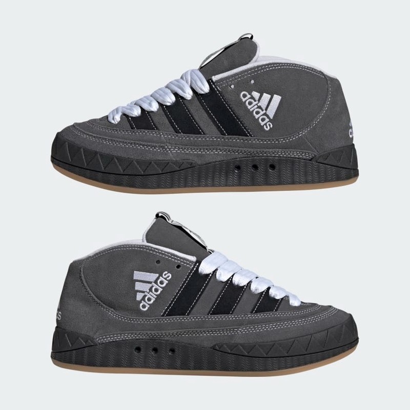 YNuK × adidas Adimatic Mid Grey 30cm adidas Adimatic Mid YNuK Grey Men's - IE2174 - US